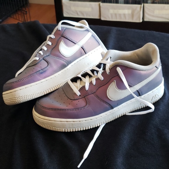Nike Shoes - Iridescent purple Nike air force 1